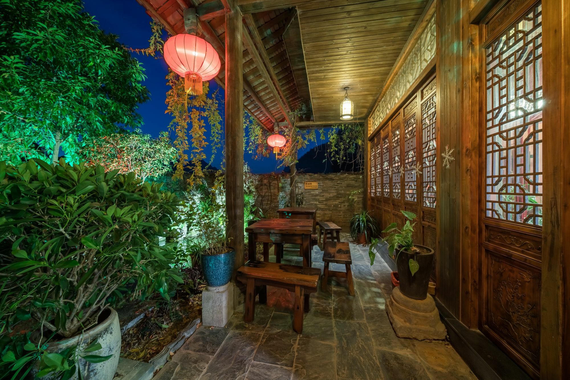 Yangshuo Mountain Nest Boutique Hotel Exterior foto