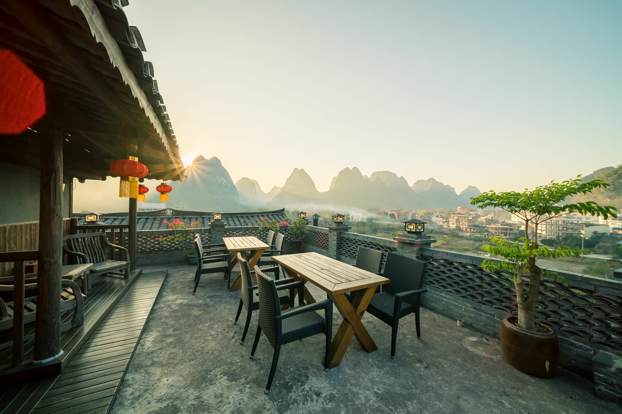 Yangshuo Mountain Nest Boutique Hotel Exterior foto