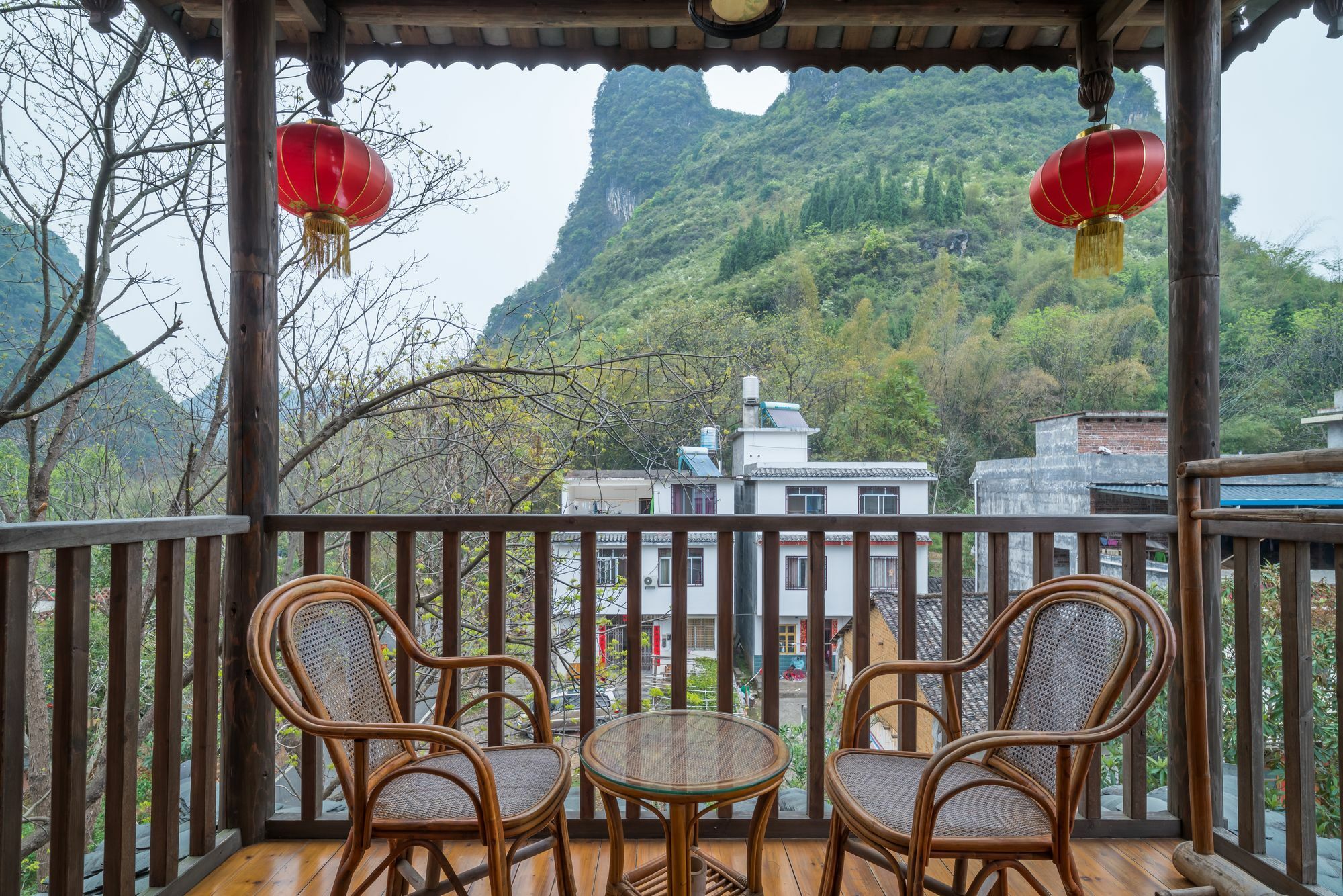 Yangshuo Mountain Nest Boutique Hotel Exterior foto