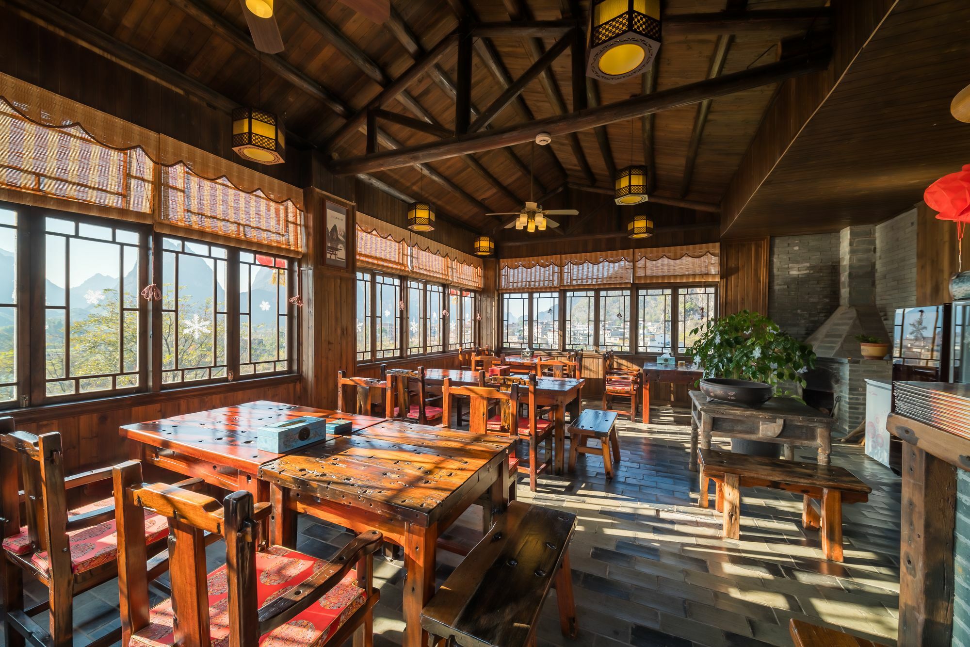 Yangshuo Mountain Nest Boutique Hotel Exterior foto