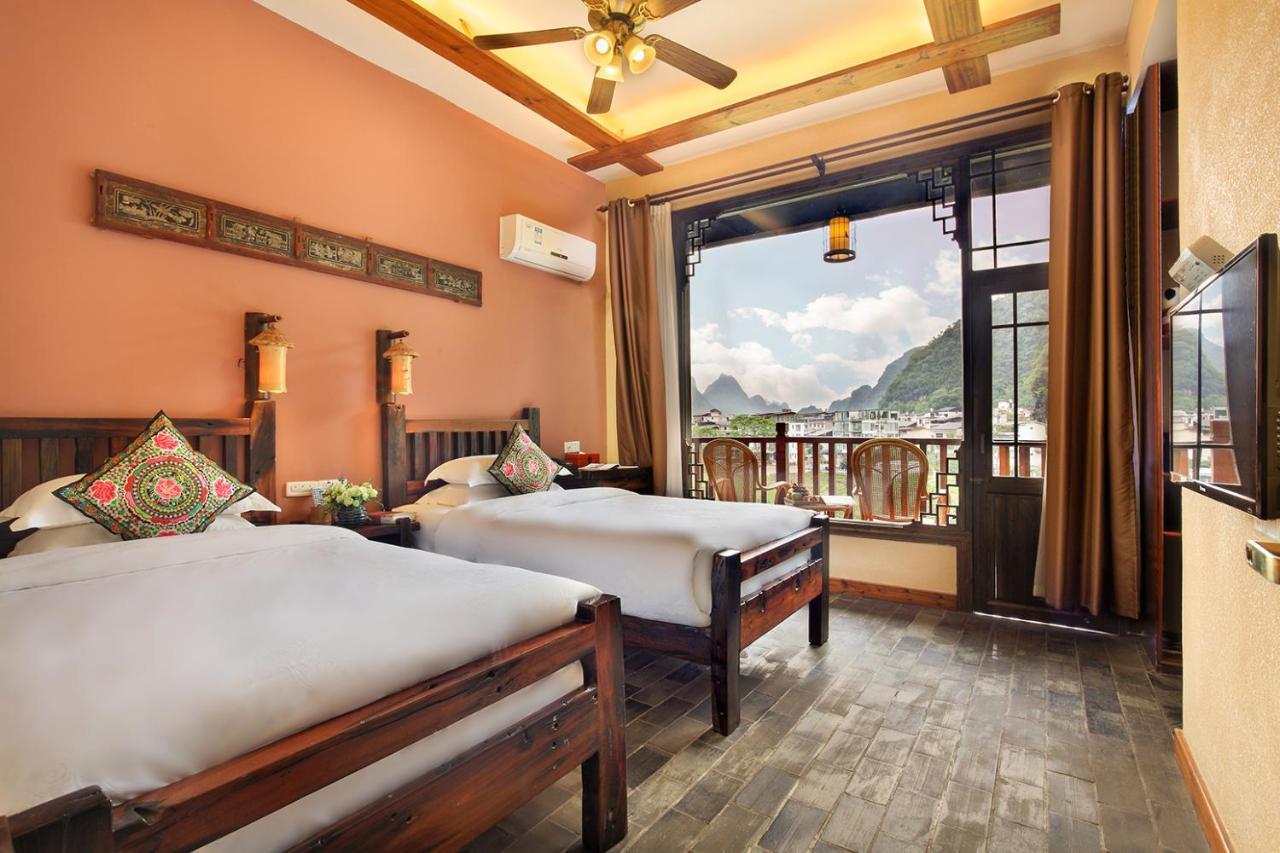 Yangshuo Mountain Nest Boutique Hotel Exterior foto
