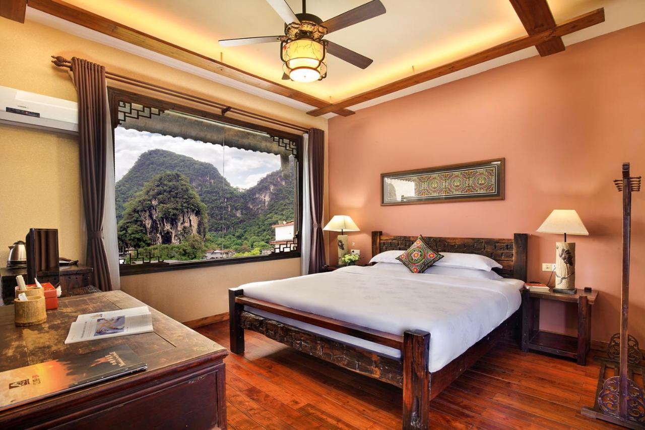 Yangshuo Mountain Nest Boutique Hotel Exterior foto
