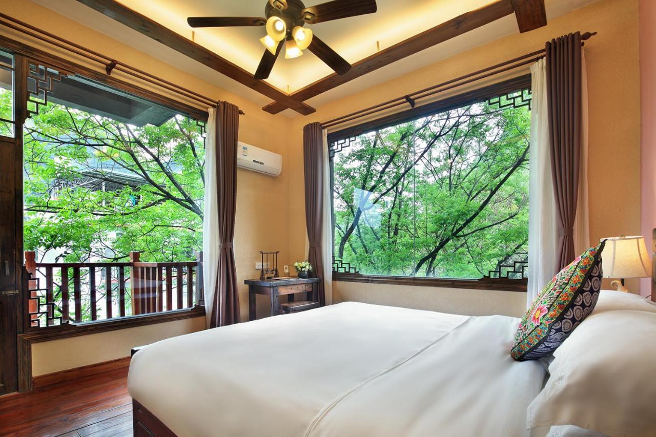 Yangshuo Mountain Nest Boutique Hotel Exterior foto